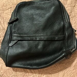 Giostra Firenze Leather Backpack